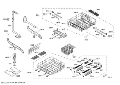 Baskets & Wheels, Flaps & Holders (0601-0633)
