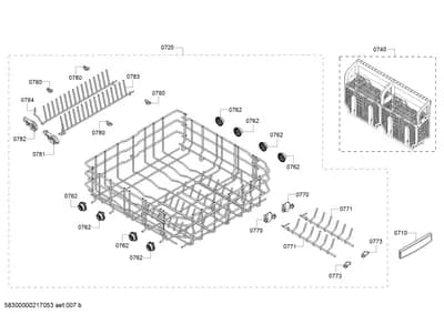 Flaps & Holders, Baskets & Wheels (0710-0784)
