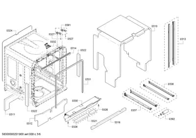 Screws, Rails (0310-8310)