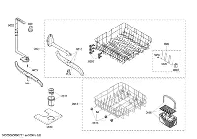 Baskets & Wheels, Flaps & Holders (0601-8101)