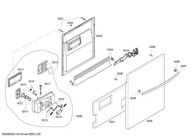 Seals & Gaskets, Screws (0201-8101)