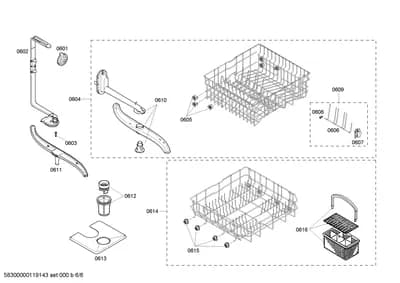 Baskets & Wheels, Flaps & Holders (0601-8101)