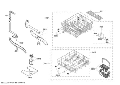 Baskets & Wheels, Flaps & Holders (0602-0618)