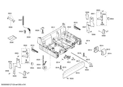 Screws, Door & Housing (0501-0536)