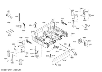 Screws, Door & Housing (0501-0536)