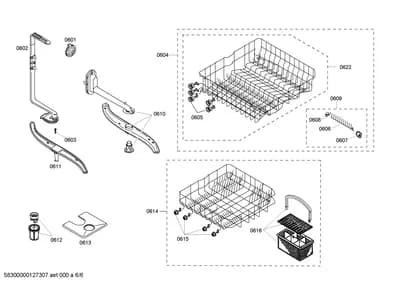 Baskets & Wheels, Flaps & Holders (0601-0622)