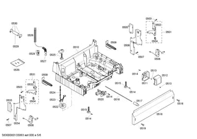 Screws, Door & Housing (0501-0535)