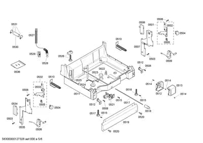 Screws, Door & Housing (0501-0536)