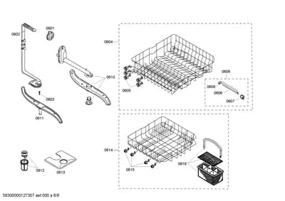 Baskets & Wheels, Flaps & Holders (0601-0616)