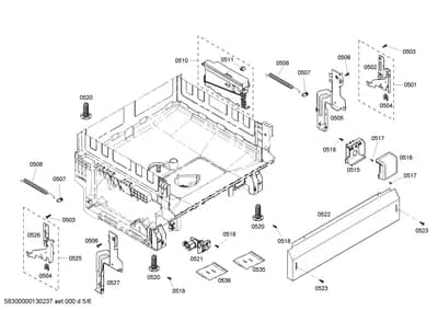 Screws, Door & Housing (0501-0536)