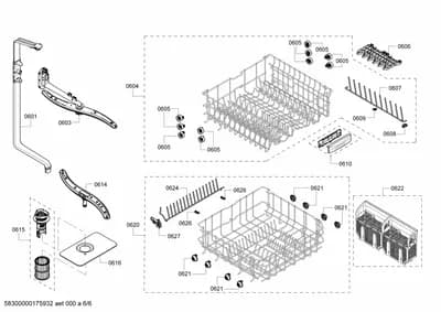 Baskets & Wheels, Flaps & Holders (0601-0627)