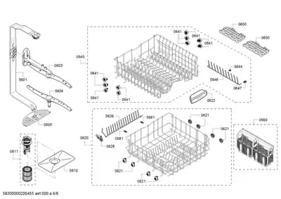 Baskets & Wheels, Flaps & Holders (0601-8110)