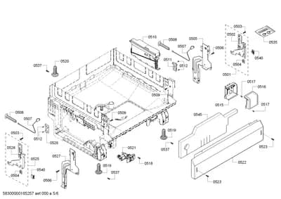 Screws, Door & Housing (0501-0545)