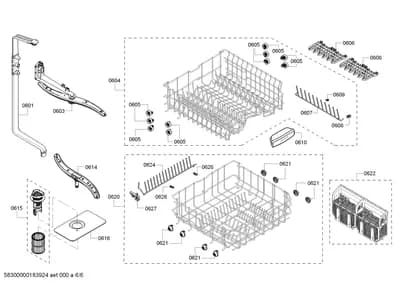 Baskets & Wheels, Flaps & Holders (0601-0627)