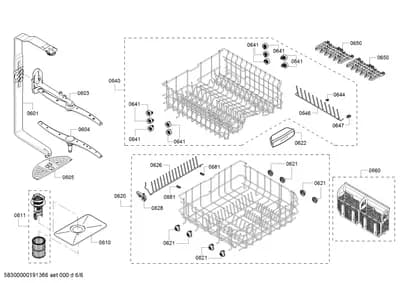 Baskets & Wheels, Flaps & Holders (0601-8310)