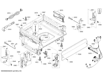Screws, Door & Housing (0510-8110)