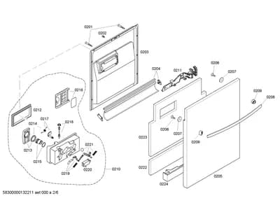 Seals & Gaskets, Door & Housing (0201-0224)