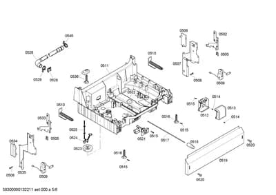 Screws, Door & Housing (0501-0545)
