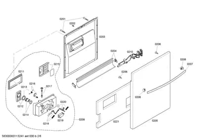 Seals & Gaskets, Screws (0201-0221)