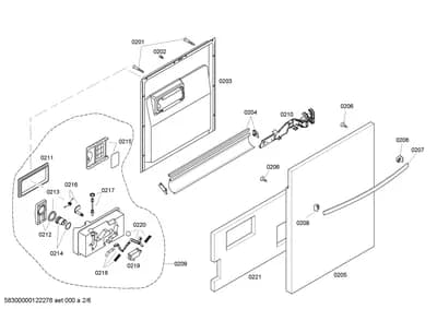 Seals & Gaskets, Screws (0201-0221)