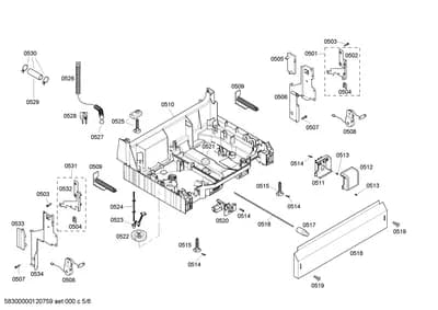 Screws, Door & Housing (0501-8102)