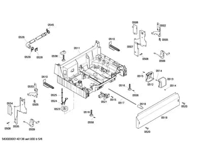 Screws, Door & Housing (0502-0558)