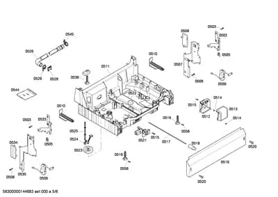 Screws, Door & Housing (0502-0558)