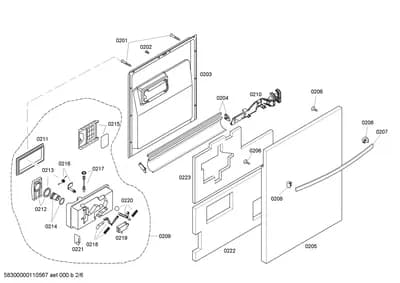 Seals & Gaskets, Screws (0201-0223)