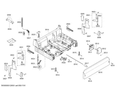 Screws, Door & Housing (0501-0535)