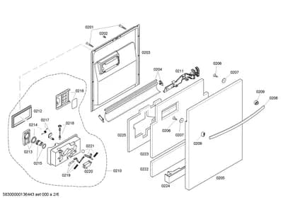 Seals & Gaskets, Door & Housing (0201-0225)