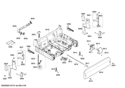 Screws, Door & Housing (0501-0558)