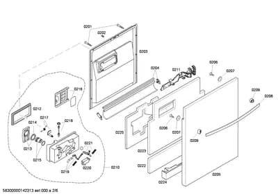 Seals & Gaskets, Door & Housing (0201-0225)