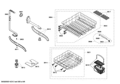 Baskets & Wheels, Flaps & Holders (0602-0622)