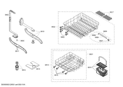 Baskets & Wheels, Flaps & Holders (0602-0622)