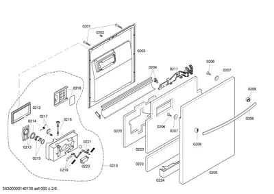 Seals & Gaskets, Screws (0201-0225)