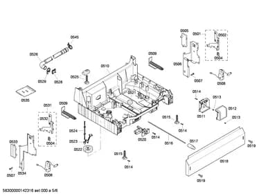 Screws, Door & Housing (0501-0545)