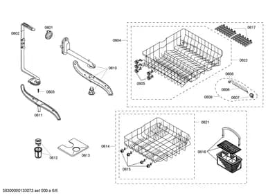 Baskets & Wheels, Flaps & Holders (0602-0622)