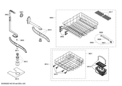 Baskets & Wheels, Flaps & Holders (0602-0621)