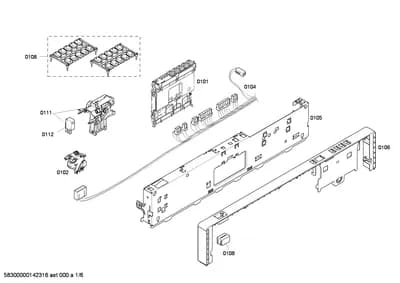 Door & Housing, Switches (0101-0108)