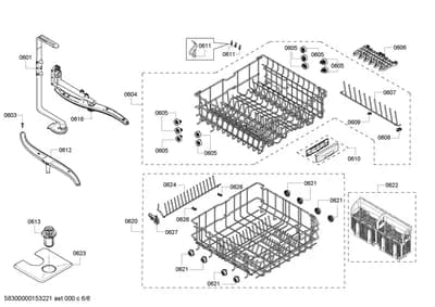 Baskets & Wheels, Flaps & Holders (0601-0627)