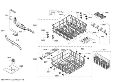 Baskets & Wheels, Flaps & Holders (0601-0627)