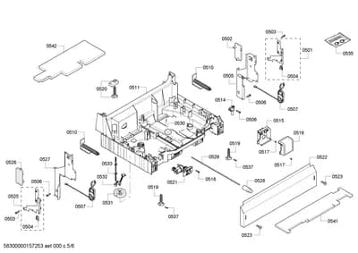 Screws, Door & Housing (0501-0542)