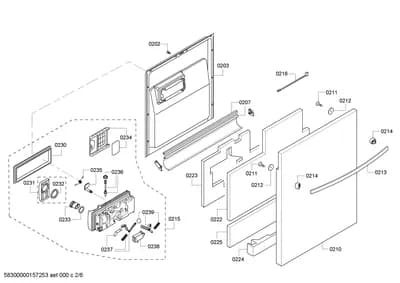 Seals & Gaskets, Door & Housing (0202-0239)