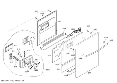 Seals & Gaskets, Door & Housing (0201-8101)