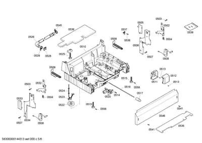 Screws, Door & Housing (0502-0558)