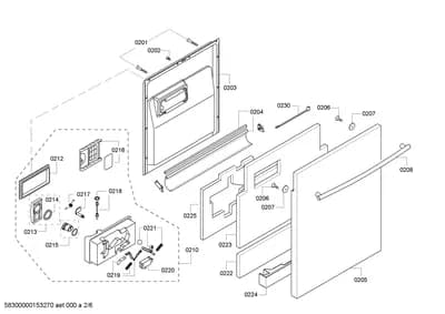 Seals & Gaskets, Door & Housing (0201-0230)