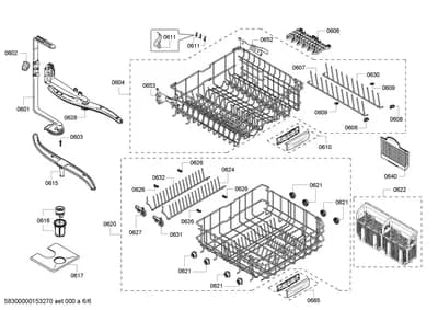 Baskets & Wheels, Flaps & Holders (0601-0665)