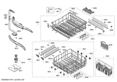 Baskets & Wheels, Flaps & Holders (0601-0665)