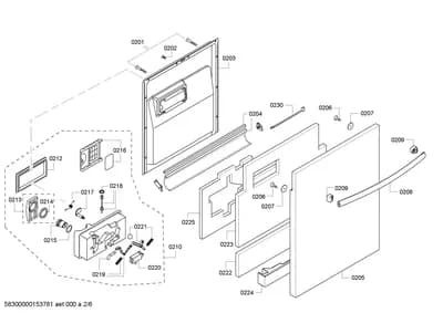 Seals & Gaskets, Door & Housing (0201-0230)
