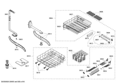 Baskets & Wheels, Flaps & Holders (0601-0627)